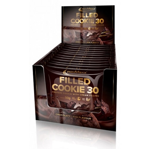 Ironmaxx Protein Cookie Filled 12 X 50G Coconut Chocolate