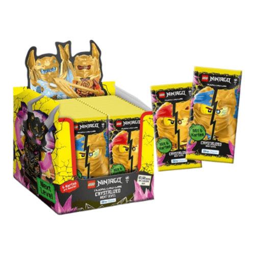 lego ninjago trading cards serie 8 next level 50er display