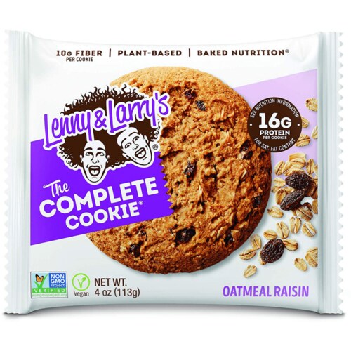 Lenny Larry Complete Cookie Einzeln 112G Oatmeal Raisin