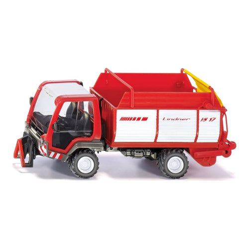 lindner unitrac mit ladewagen modellauto