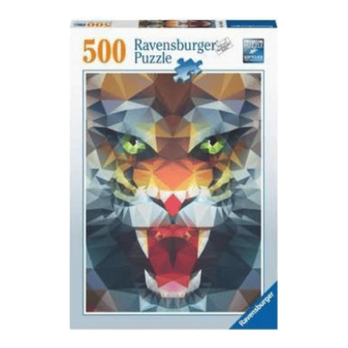 loewe aus polygonen puzzle 500 teile