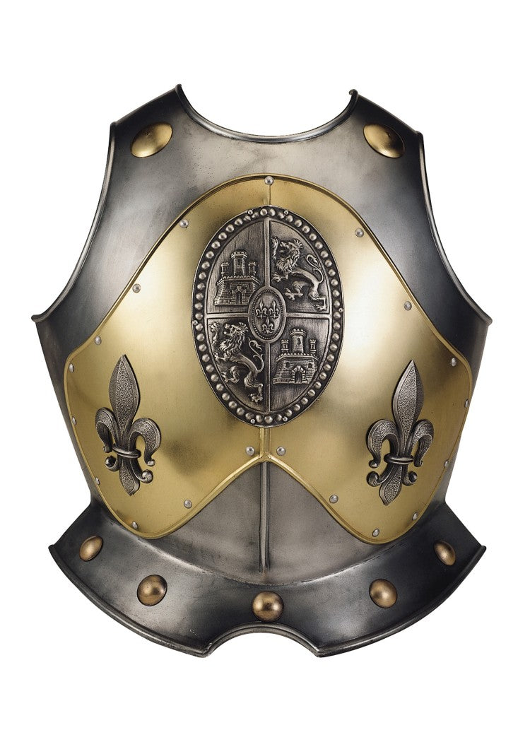 spanischer brustpanzer fleur de lis marto