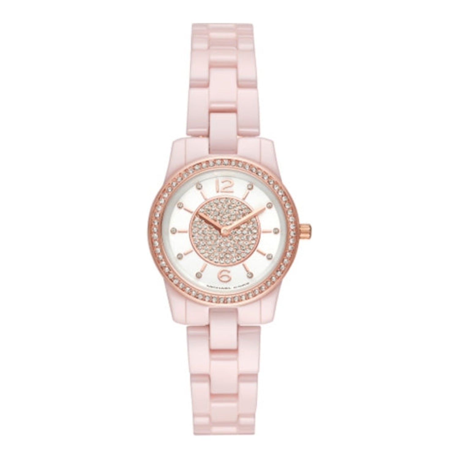 Montre en céramique Michael Kors Petite Runway Pavé