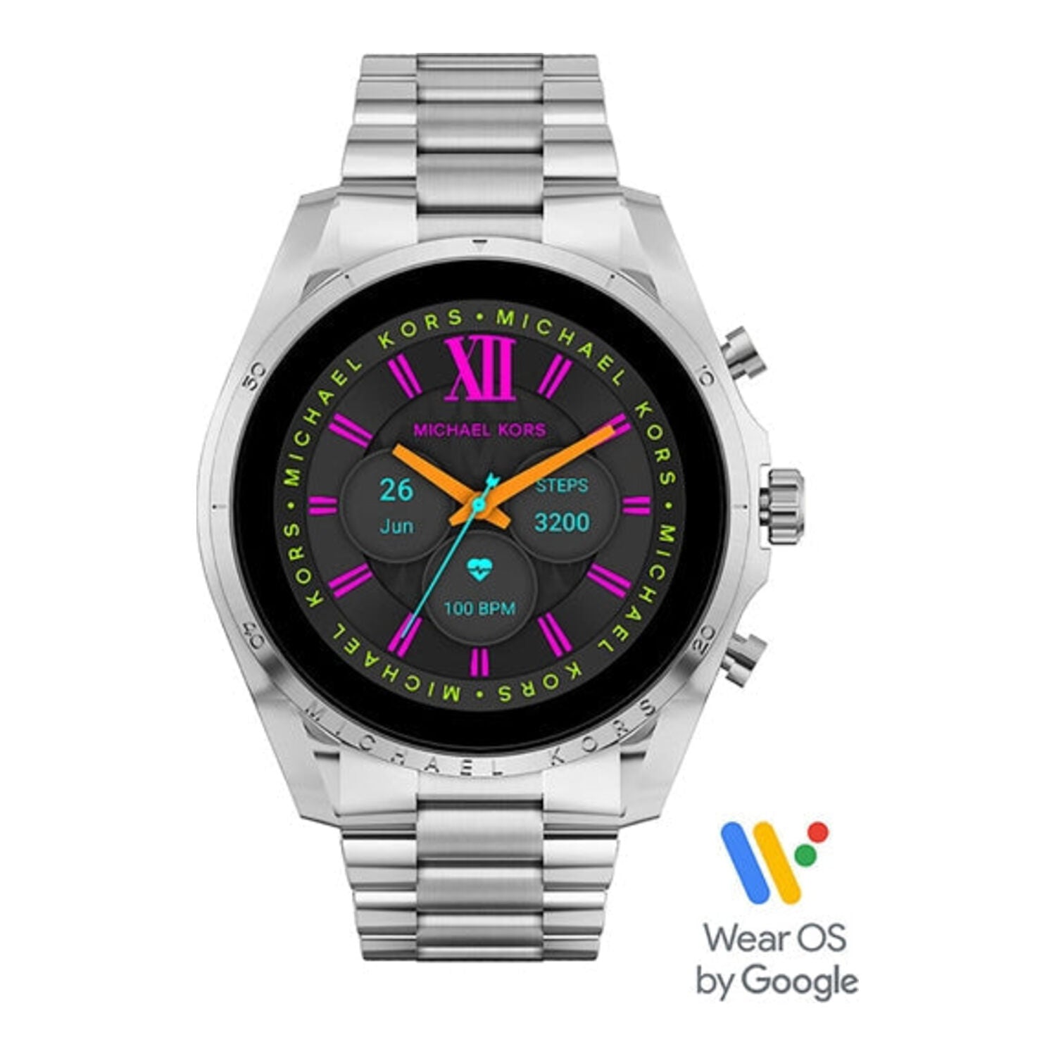Michael Kors Smartwatch Gen 6 Bradshaw im Silberton