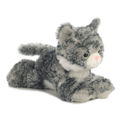 mini flopsies lily graue tabby katze ca 21 cm plueschfigur