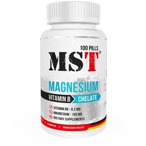 Mst Magnesium Chelate B6 100 Pills