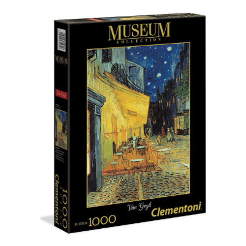 museum collection 1000 teile puzzle van gogh cafterrasse bei nacht