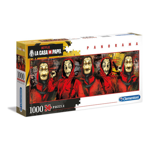 netflix la casa de papel 1000 teile puzzle panorama puzzle