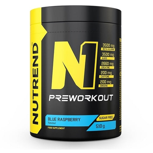 Nutrend N1 Pré-entraînement 510 g Framboise bleue