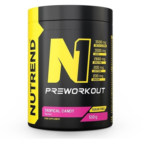 Nutrend N1 Pré-entraînement 510G Bonbon tropical