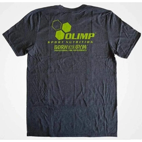 Olimp T Shirt Born In The Gym Grau S