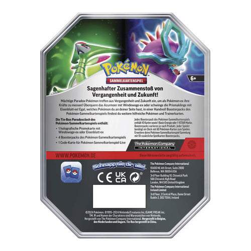 pokemon pkm pokemon tin 113 eisenblatt de evt 24 mai 2024