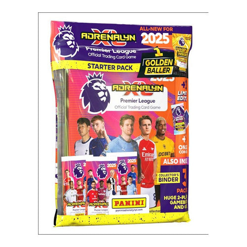 premier league adrenalyn xl trading cards 2025 starter set