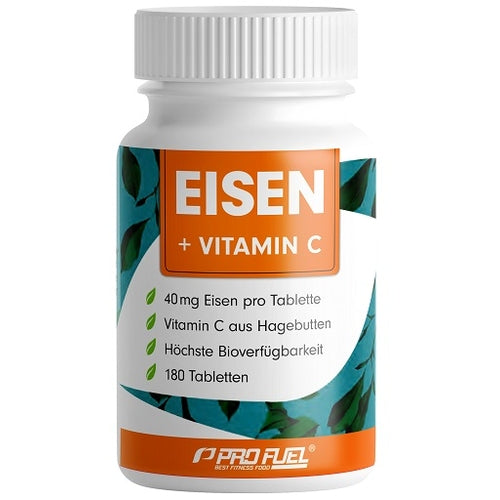 Profuel Eisen Nat Vitamin C 180 Tabletten