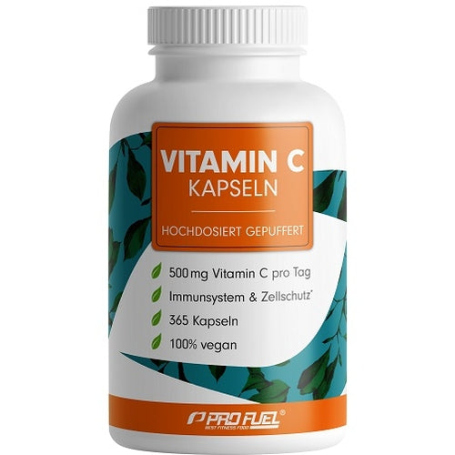 Profuel Vitamin C Gepuffert 365 Kapseln