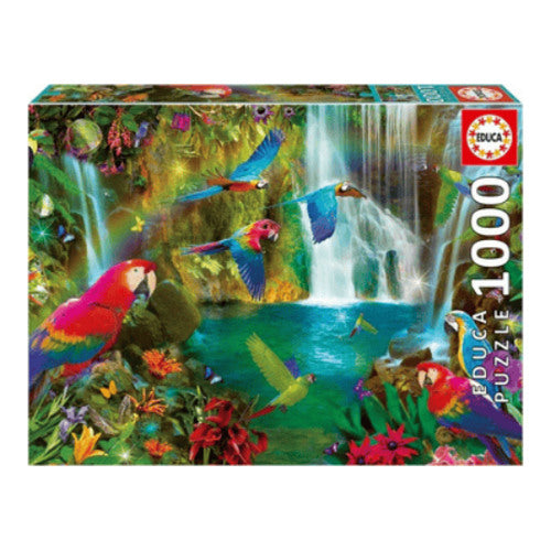 puzzle tropical parrots 1000 teile puzzle