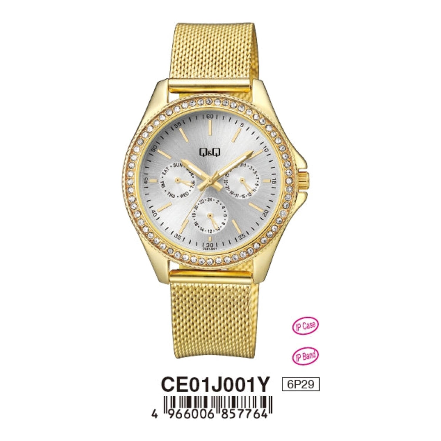 Q and Q Classic Ladies Analog Watch CE01J001Y