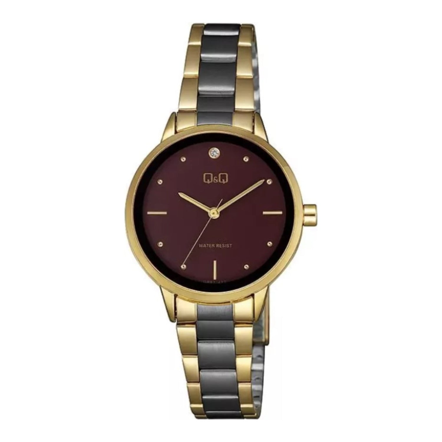 Montre à quartz pour femme Q and Q QB97J422Y