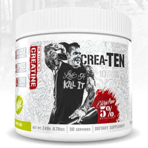 Rich Piana 5 Nutrition Crea 10 270G 30 Servings Lemon Lime