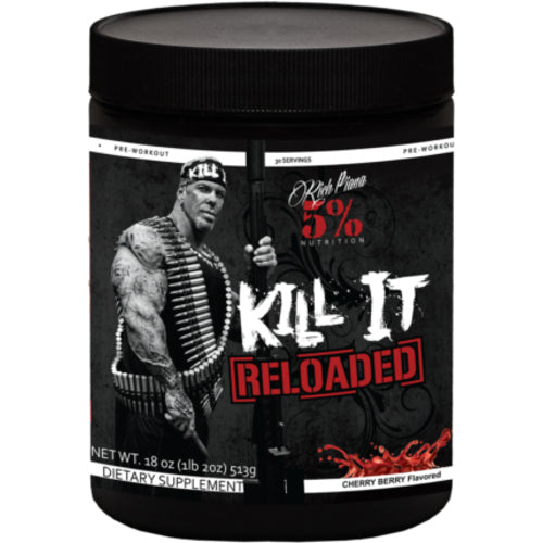 Rich Piana 5 Nutrition Kill It Reloaded Booster 513G Cherry Berry