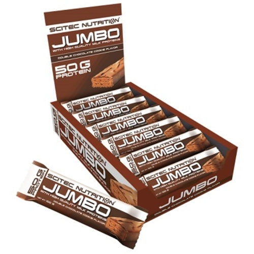 Scitec Jumbo Bar 15X100G Double Choc Cookie