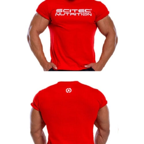 Scitec T Shirt Rot M