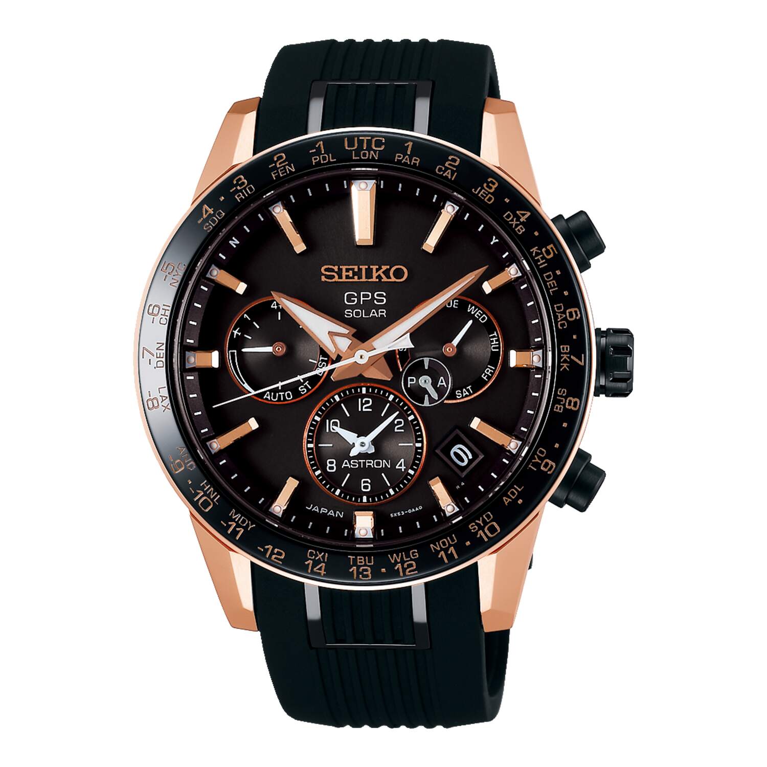Seiko Astron GPS Solaire Double Heure