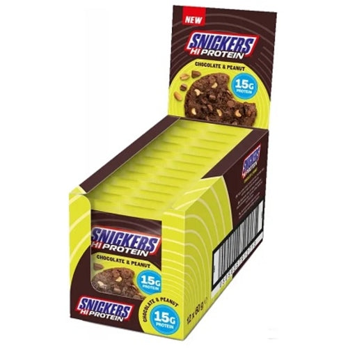 Snickers High Protein Cookie 12X60G Chocolate Peanut