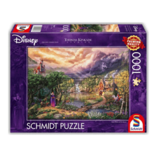 snow white and the queen schneewittchen und die koenigin puzzle 1000 teile thomas kinkade collection