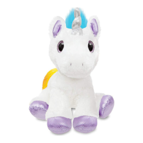 sparkle tales mehrfarbiges einhorn ca 30 cm plueschfigur