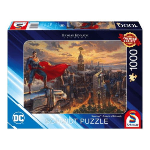 superman protector of metropolis puzzle 1000 teile thomas kinkade collection