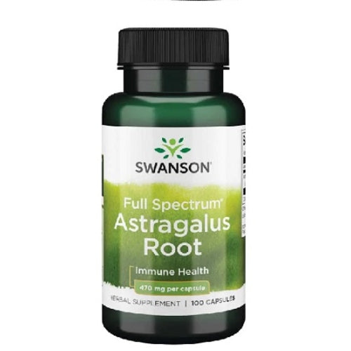 Swanson Astragalus Root 470Mg 100 Kapseln