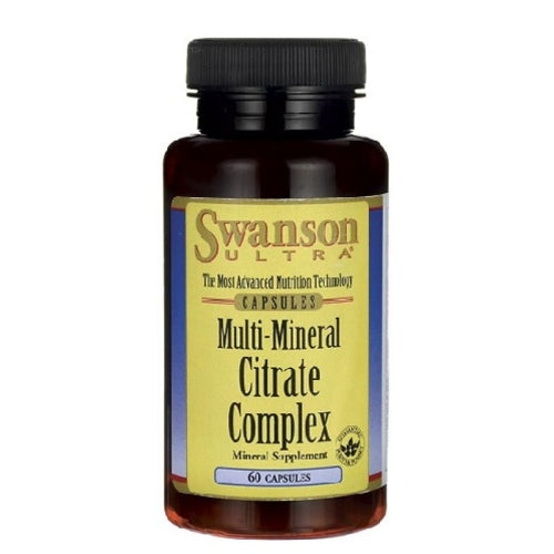 Swanson Multi Mineral Citrate Complex 60 Kaps