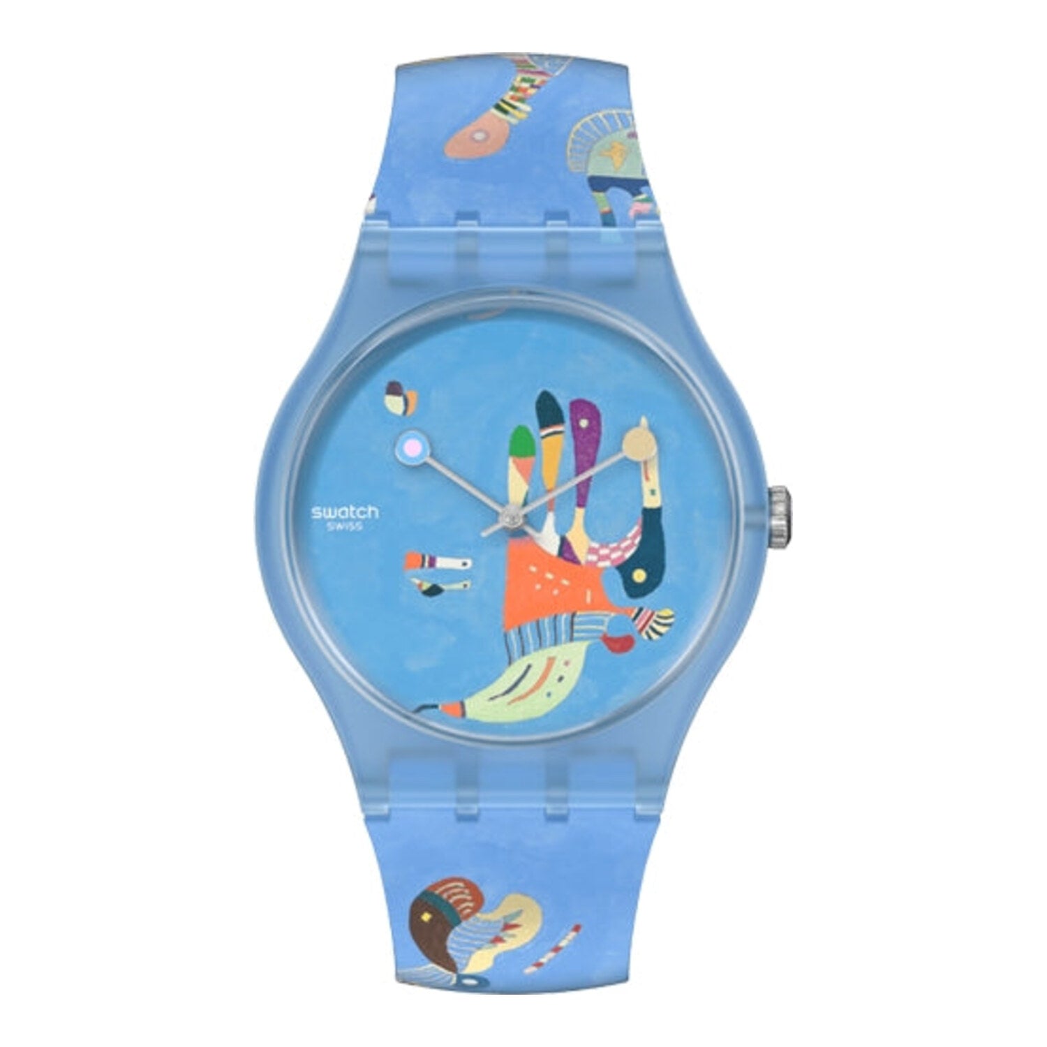 Swatch Ciel bleu, par Vassily Kandinsky