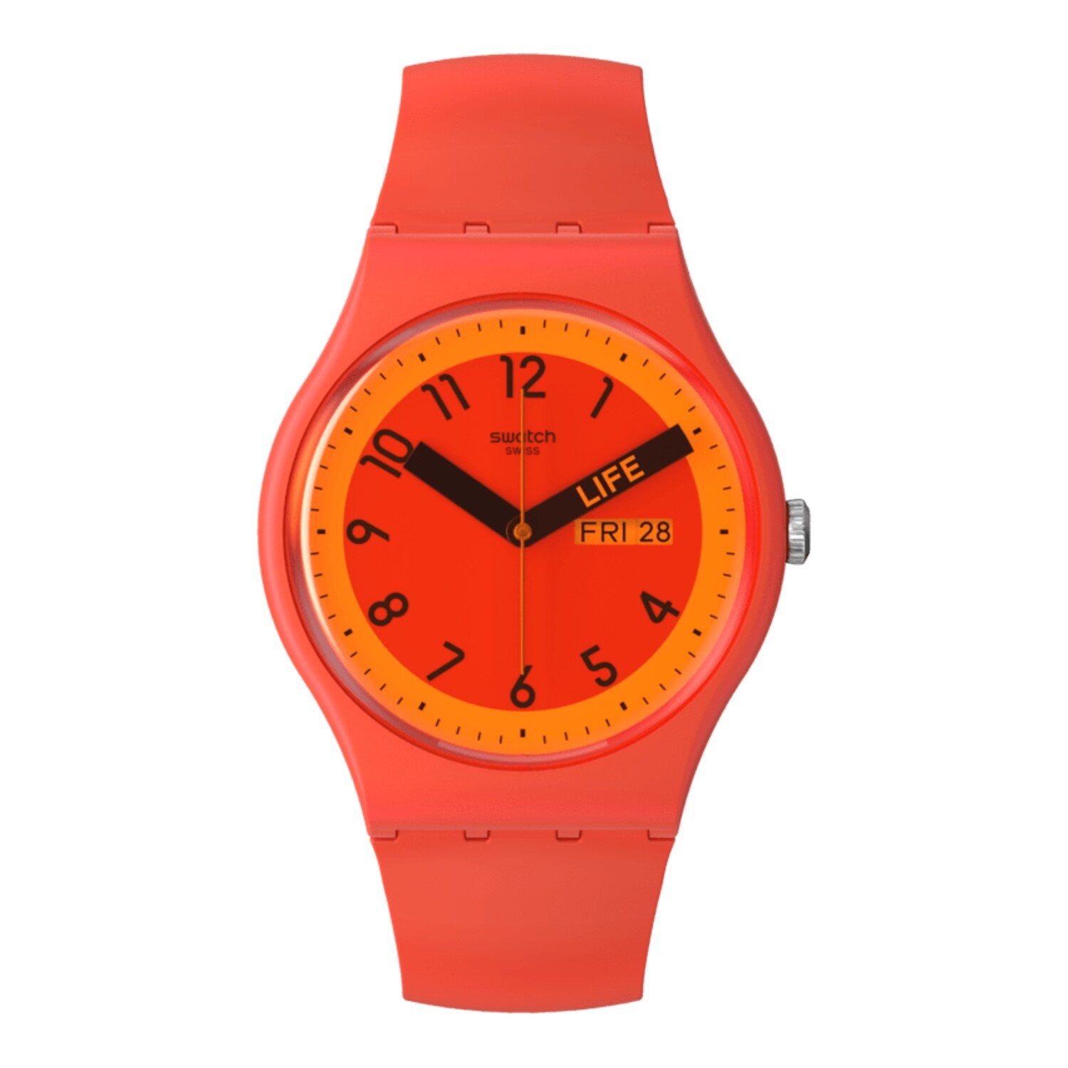 Swatch fièrement rouge