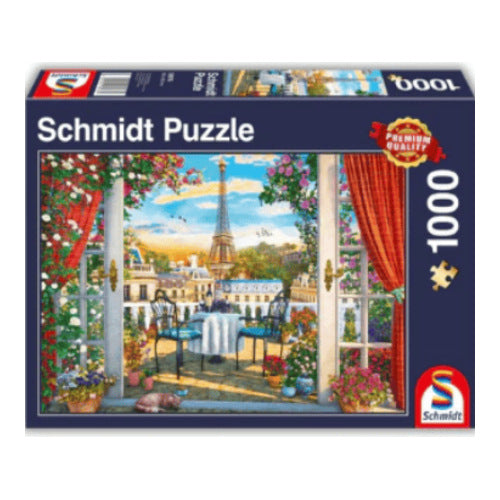 terrasse in paris 1000 teile puzzle