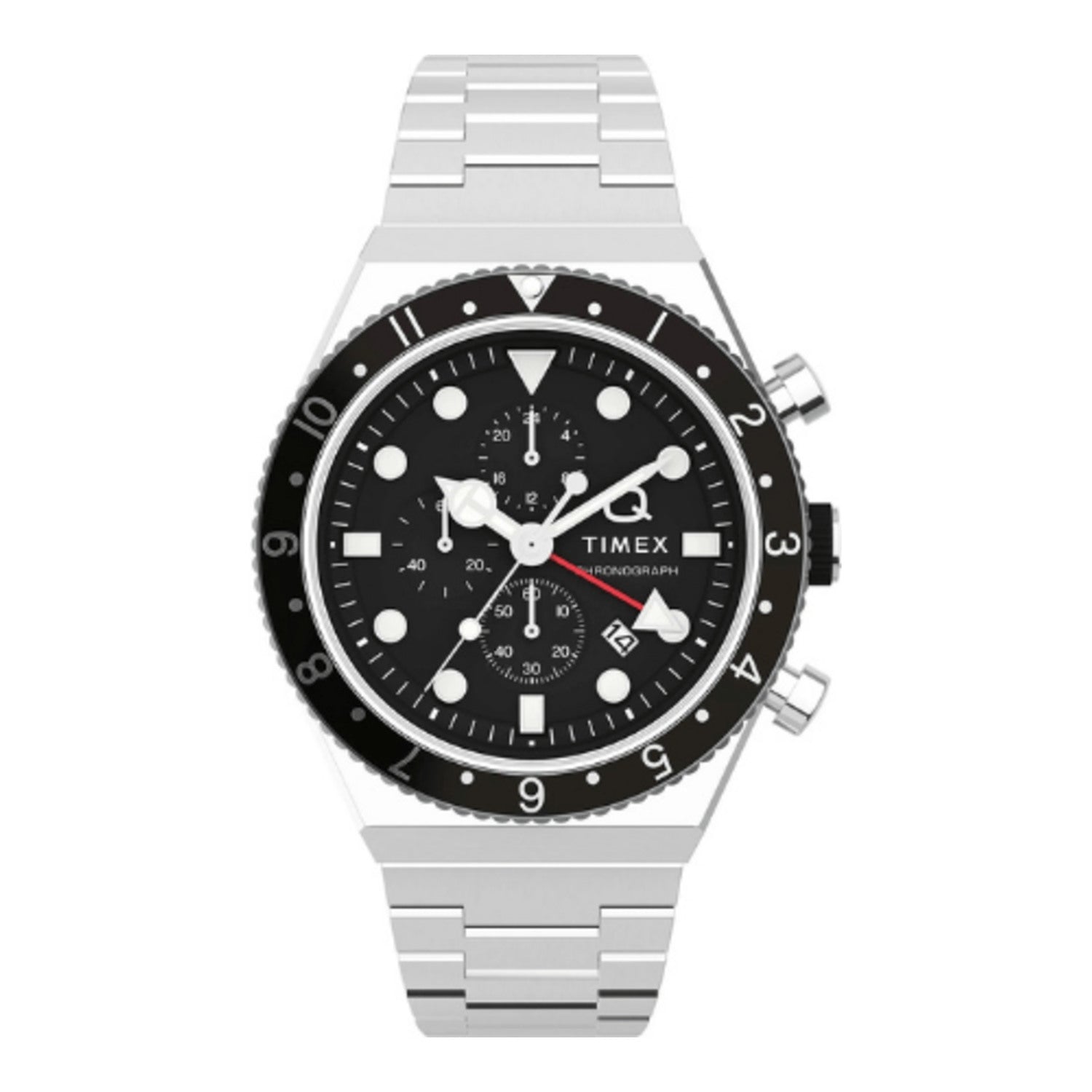 Chronographe Q à trois fuseaux horaires