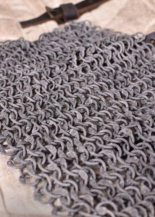kettenhemd haubergeon id 8mm aluminium vernietet