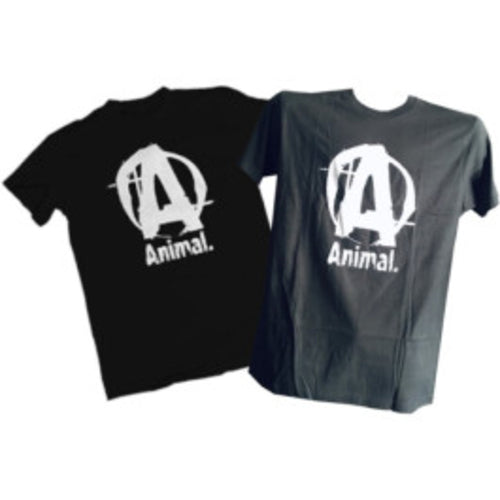 Universal Animal Basic Logo T Shirt Grau M