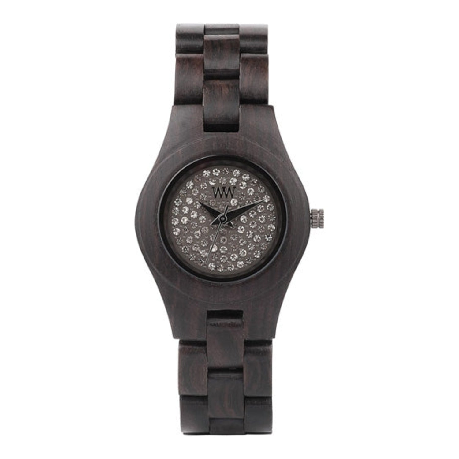 Montres We Wood Moon Crystal Black