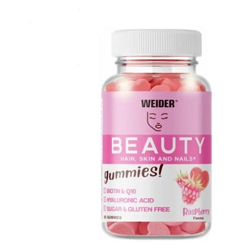 Weider Beauty Gummies 40 Stk Raspberry