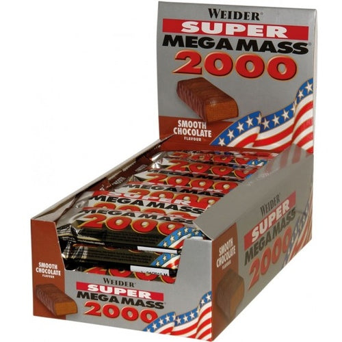 Weider Mega Mass 2000 Bar Riegel 24X60G Vanille