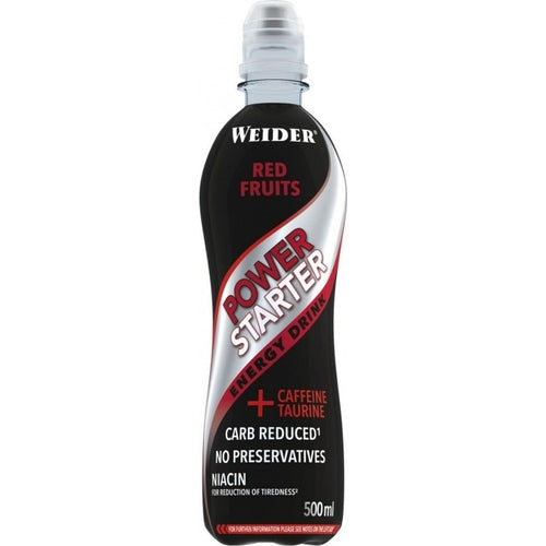 Weider Power Starter Energy Drink 6500Ml Red Fruits