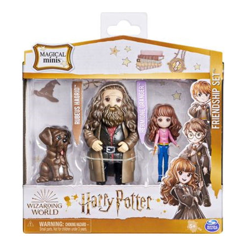 wizarding world spielset mit hermine granger und rubeus hagrid