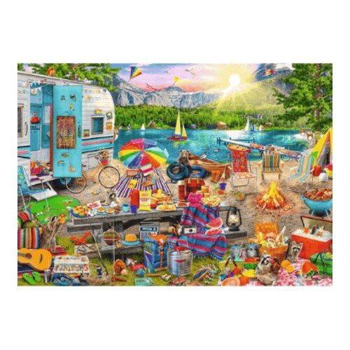 wohnmobil trip hidden shapes puzzle 1003 teile