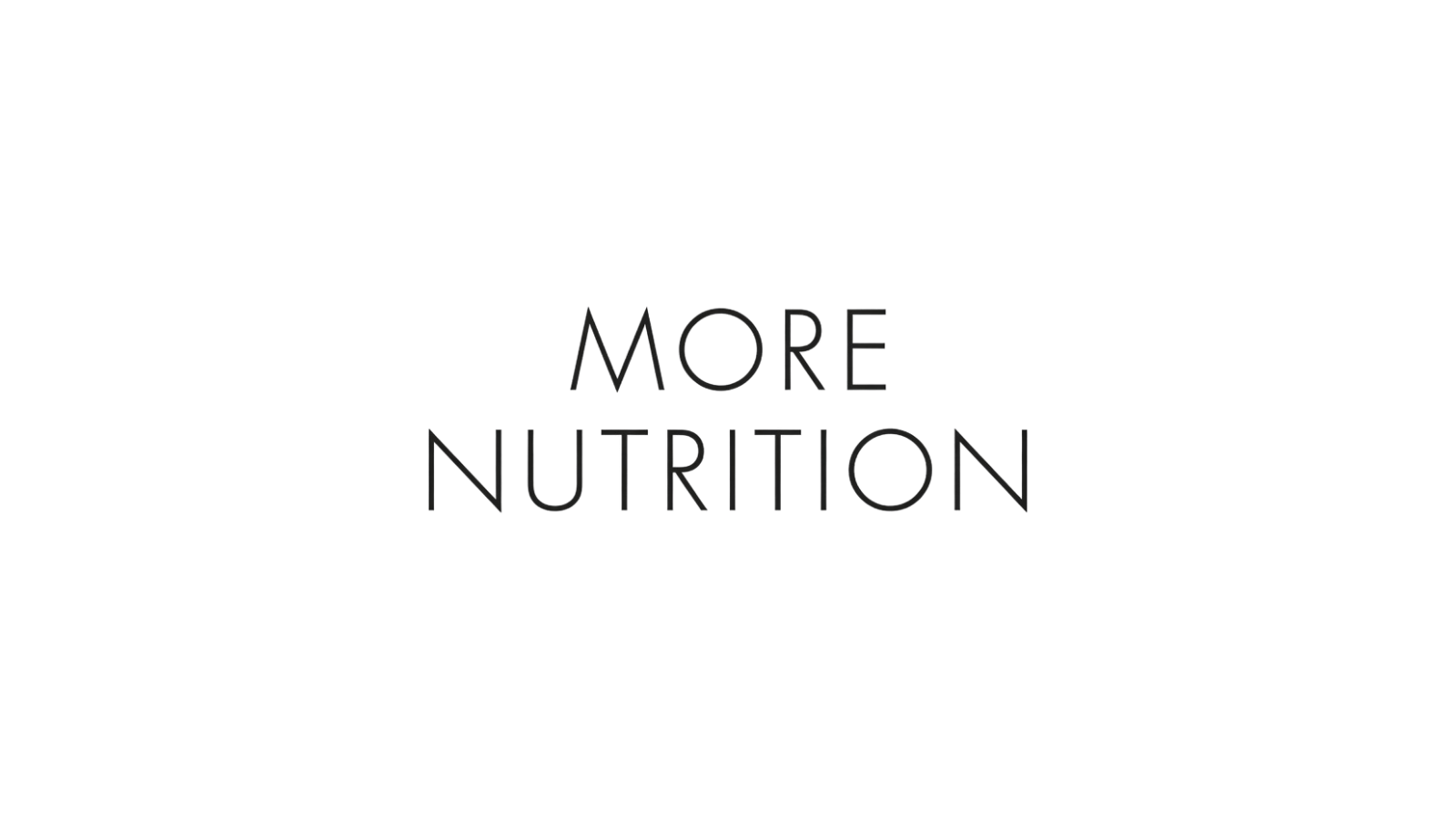 more nutrition