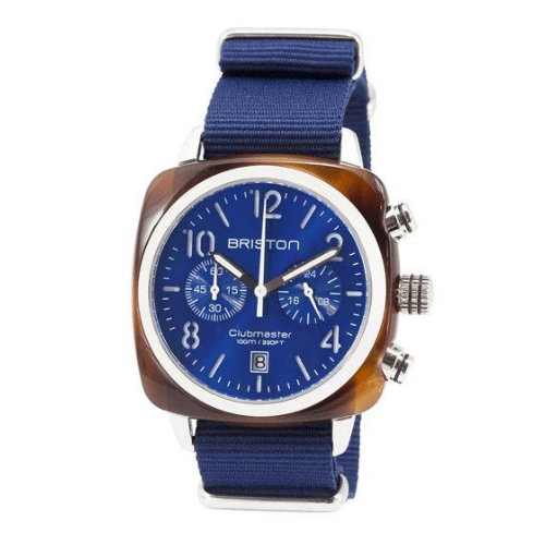 briston clubmaster classic chrono navy blue 15140 sa t 9 nnb