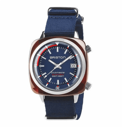 briston clubmaster diver automatic blue 17642 sa td 15 nnb