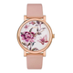 Full Bloom Floral Dial Ladies Watch