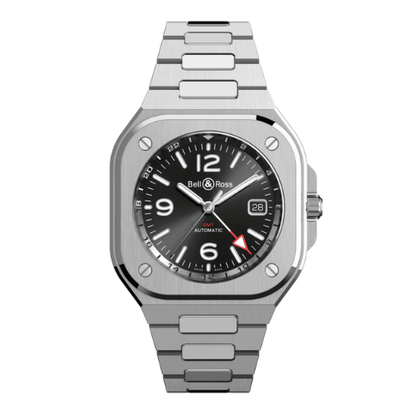 Bell  and  Ross BR 05 GMT Black Steel